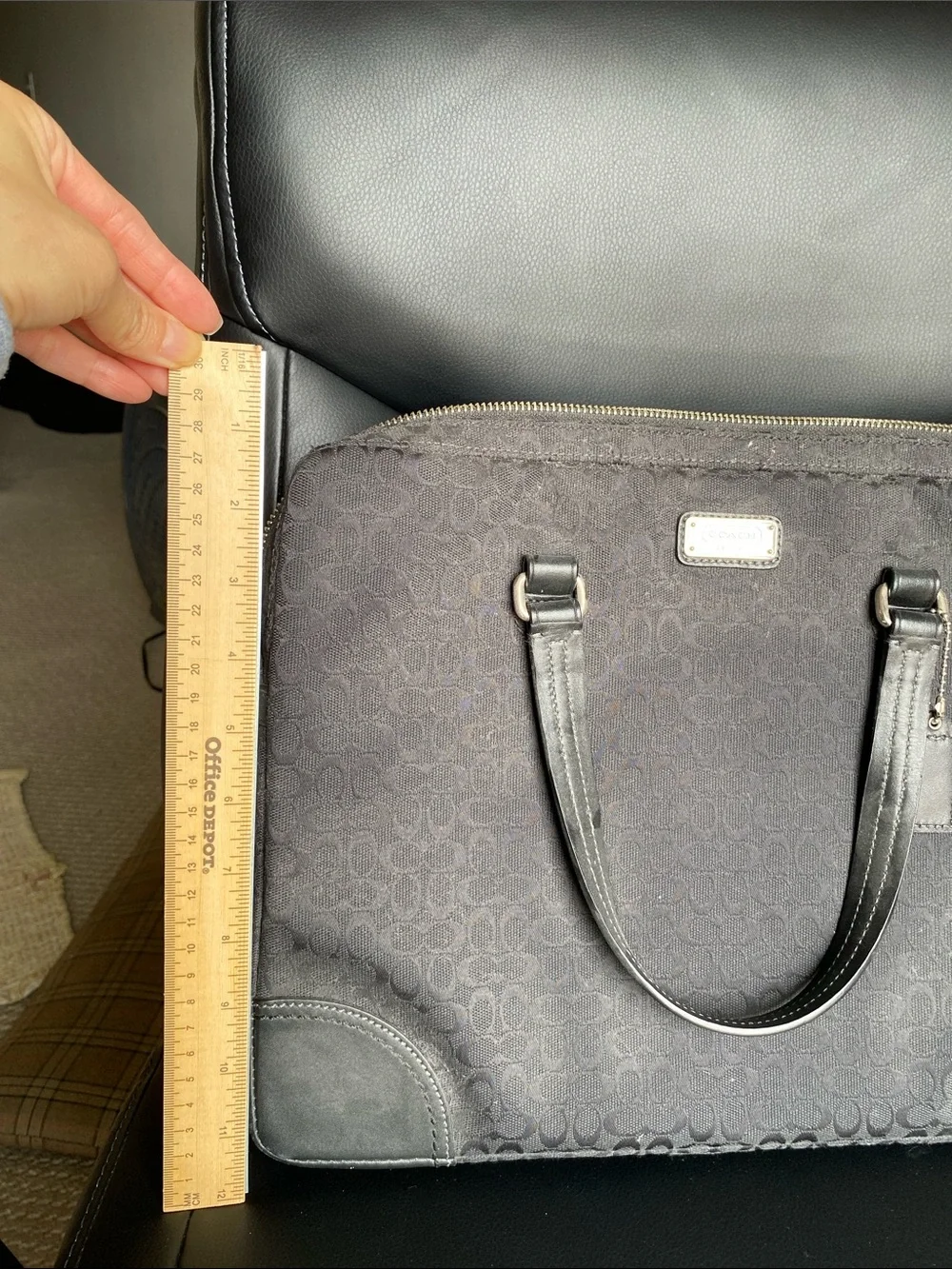 Coach laptop bag