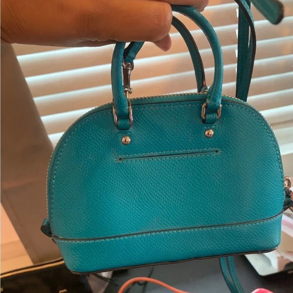 Coach teal aqua