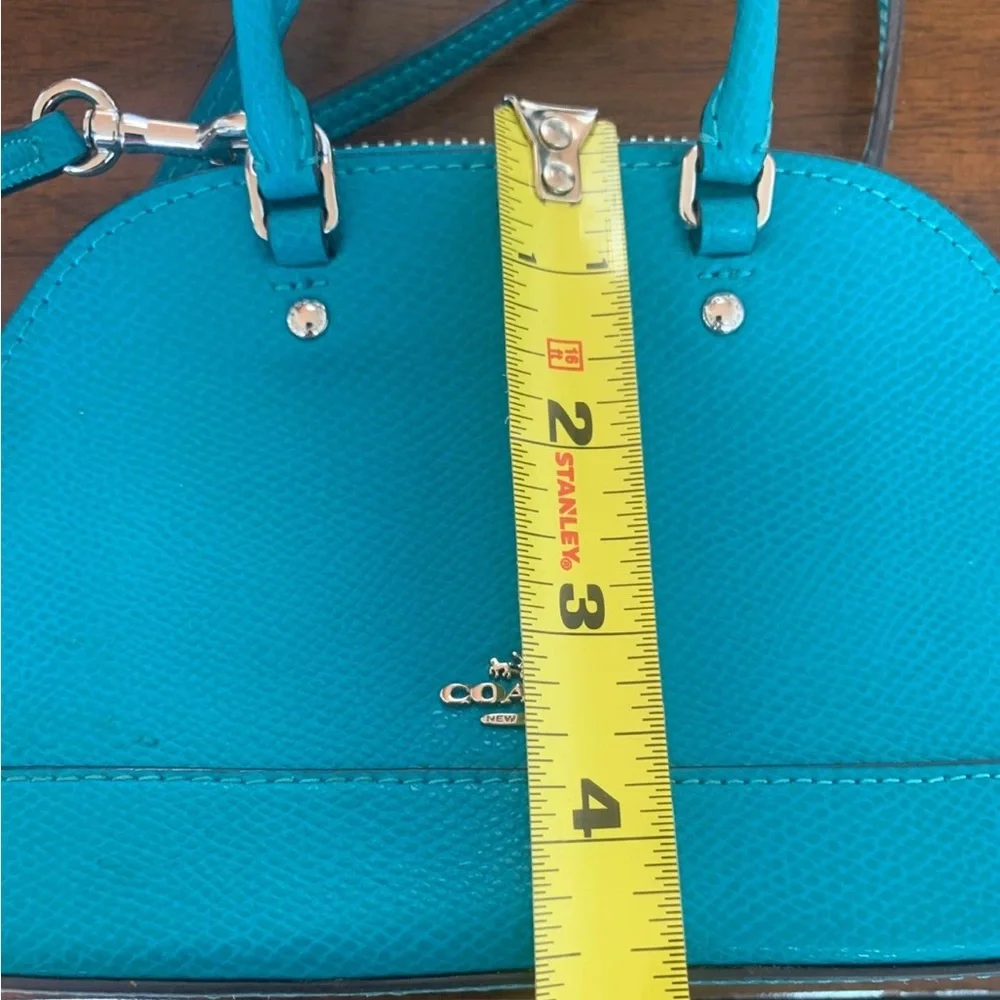 Coach teal aqua