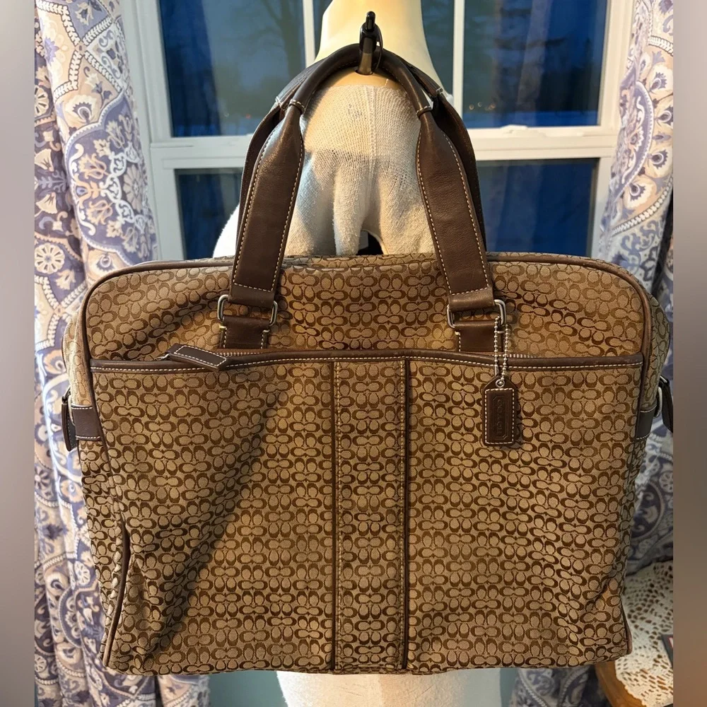 Coach Signature Hudson Commuter Briefcase - F70058