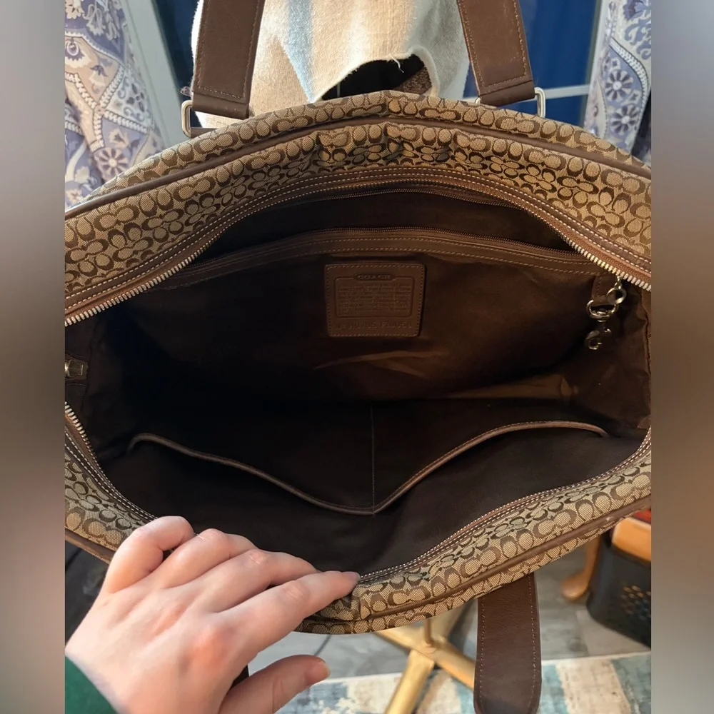 Coach includes hangtag