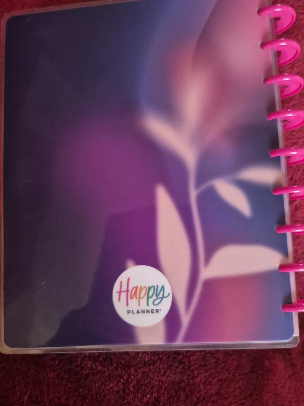 The Happy Planner vibrant purple