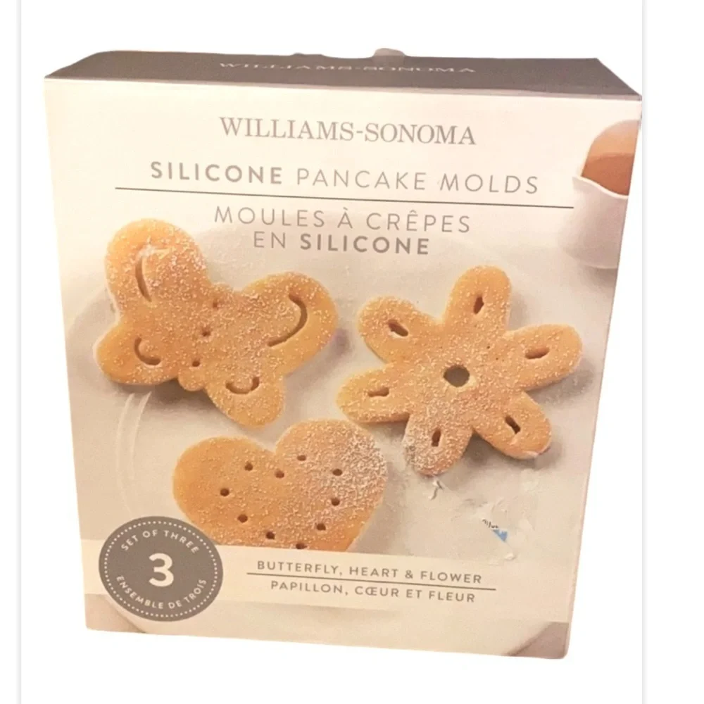 WILLIAMS SONOMA Silicone pancake molds