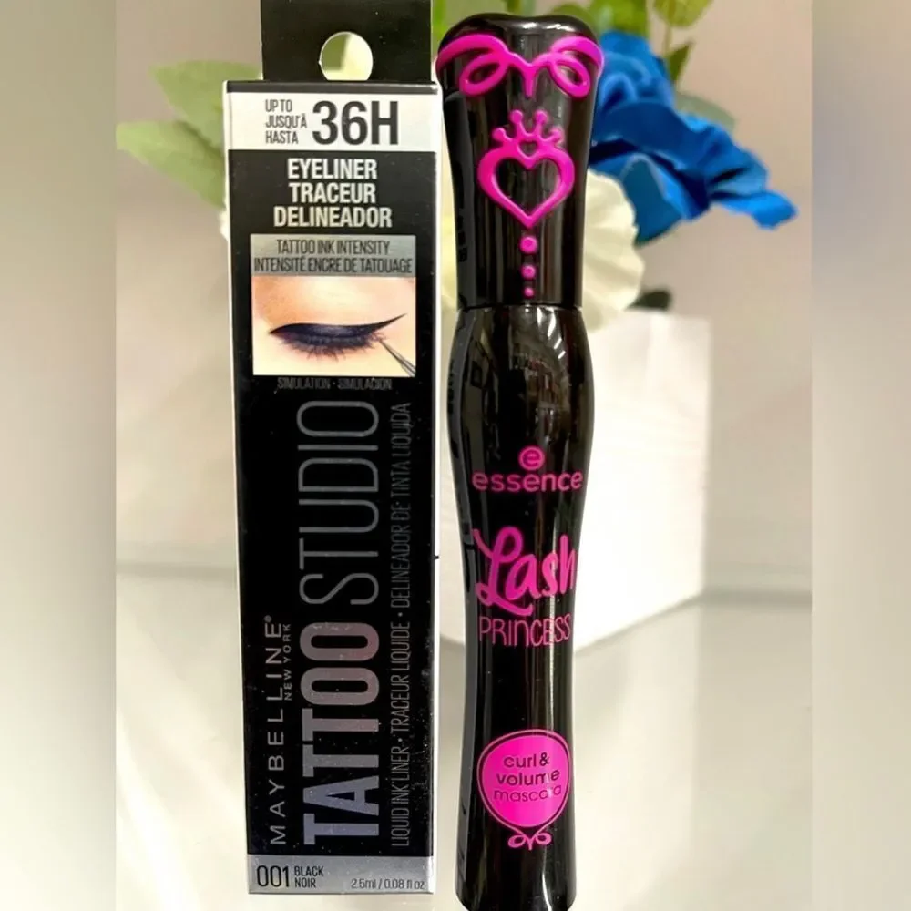 black mascara