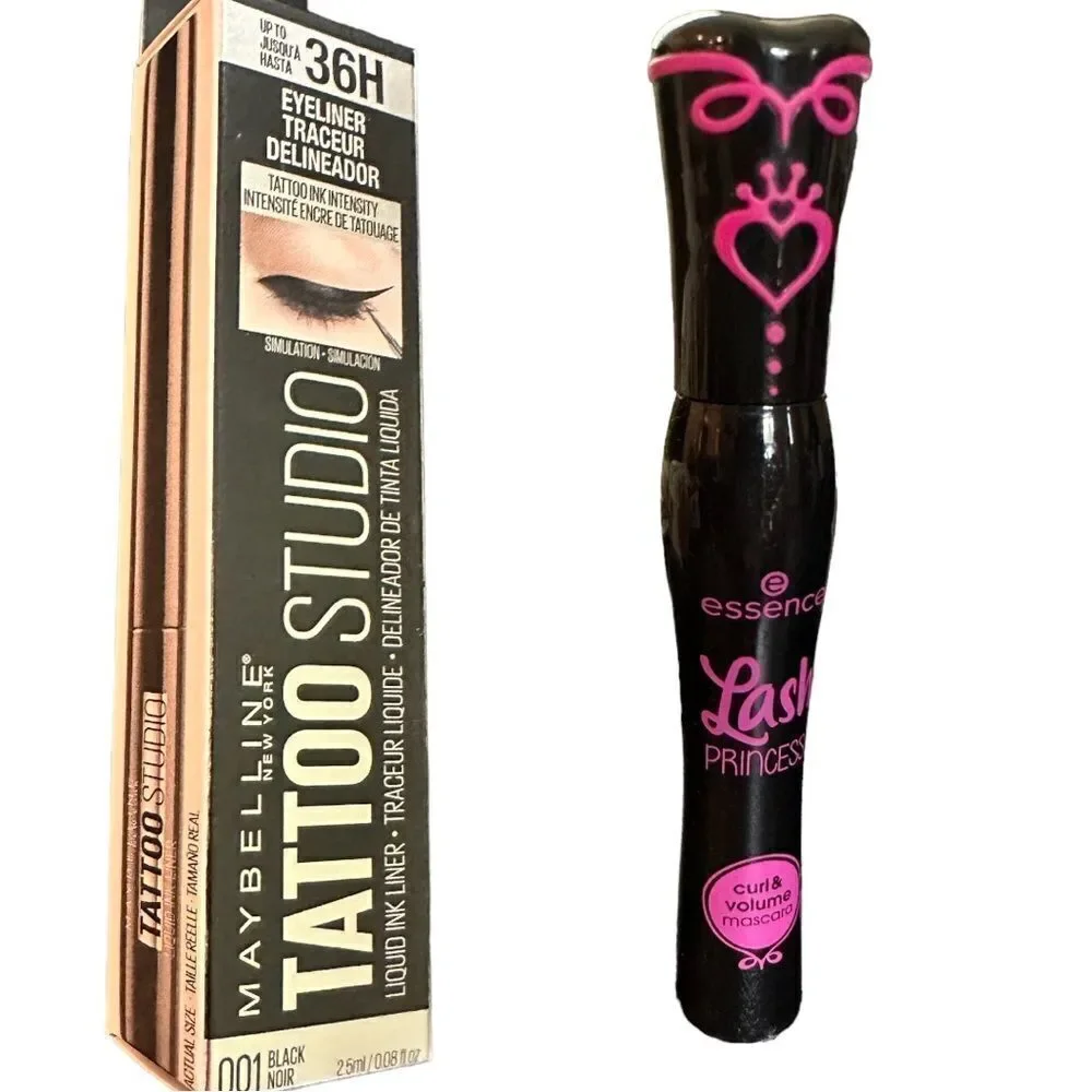 black mascara