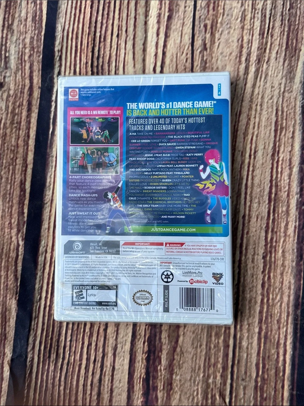 Nintendo active dance