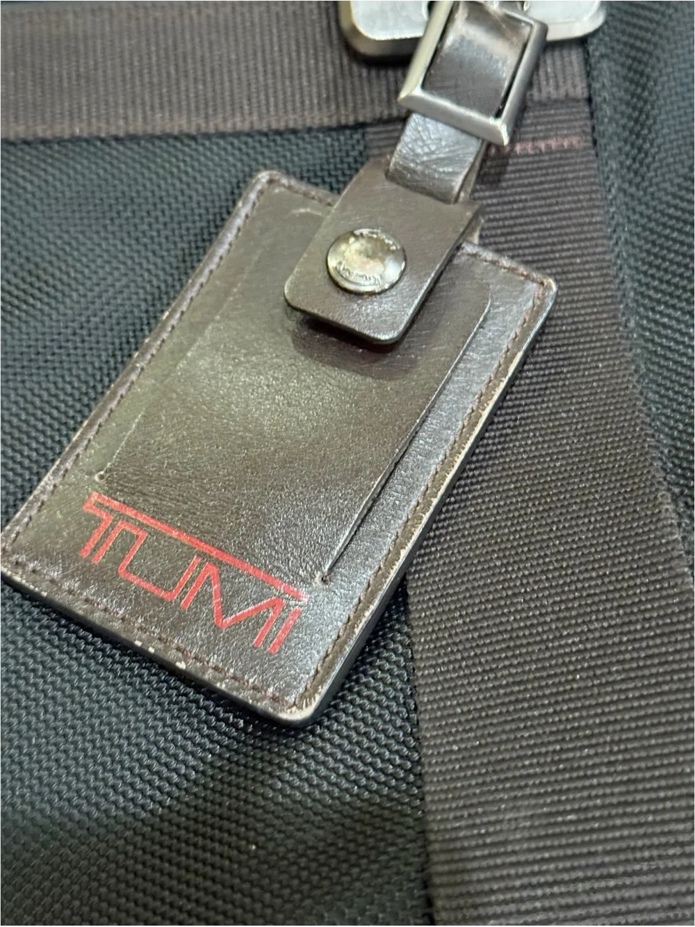 Tumi black ballistic