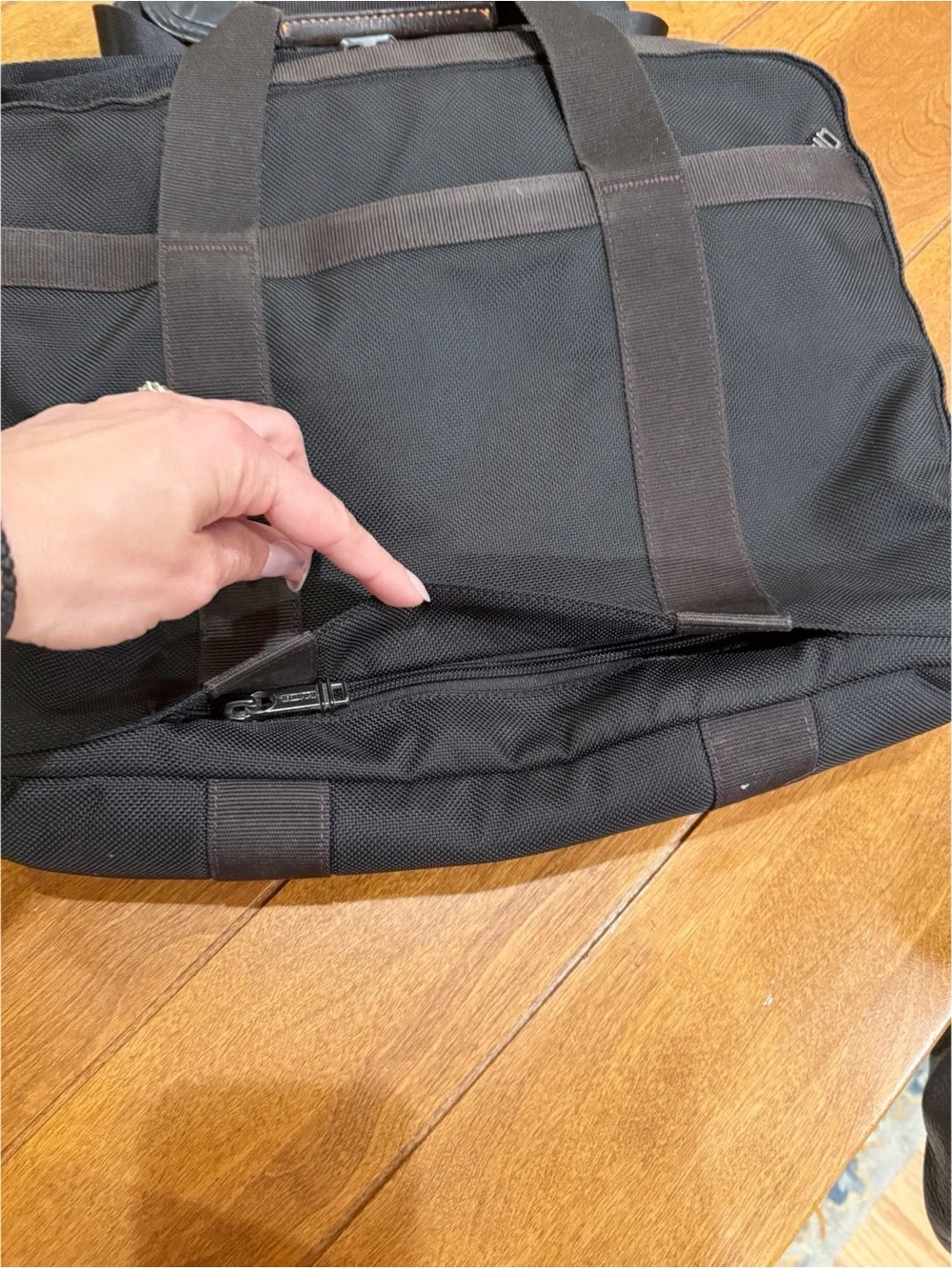 Tumi black ballistic
