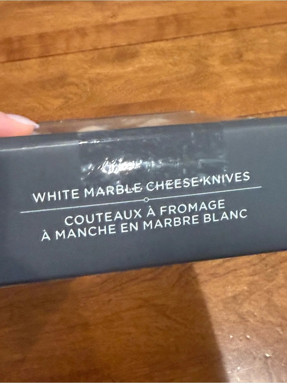 Williams Sonoma white marble