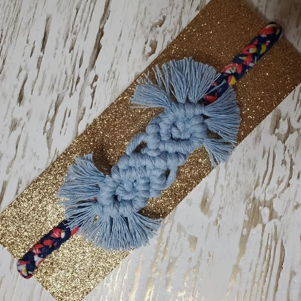 IVY MOUNTAIN CRAFTER Handmade Macrame Headband