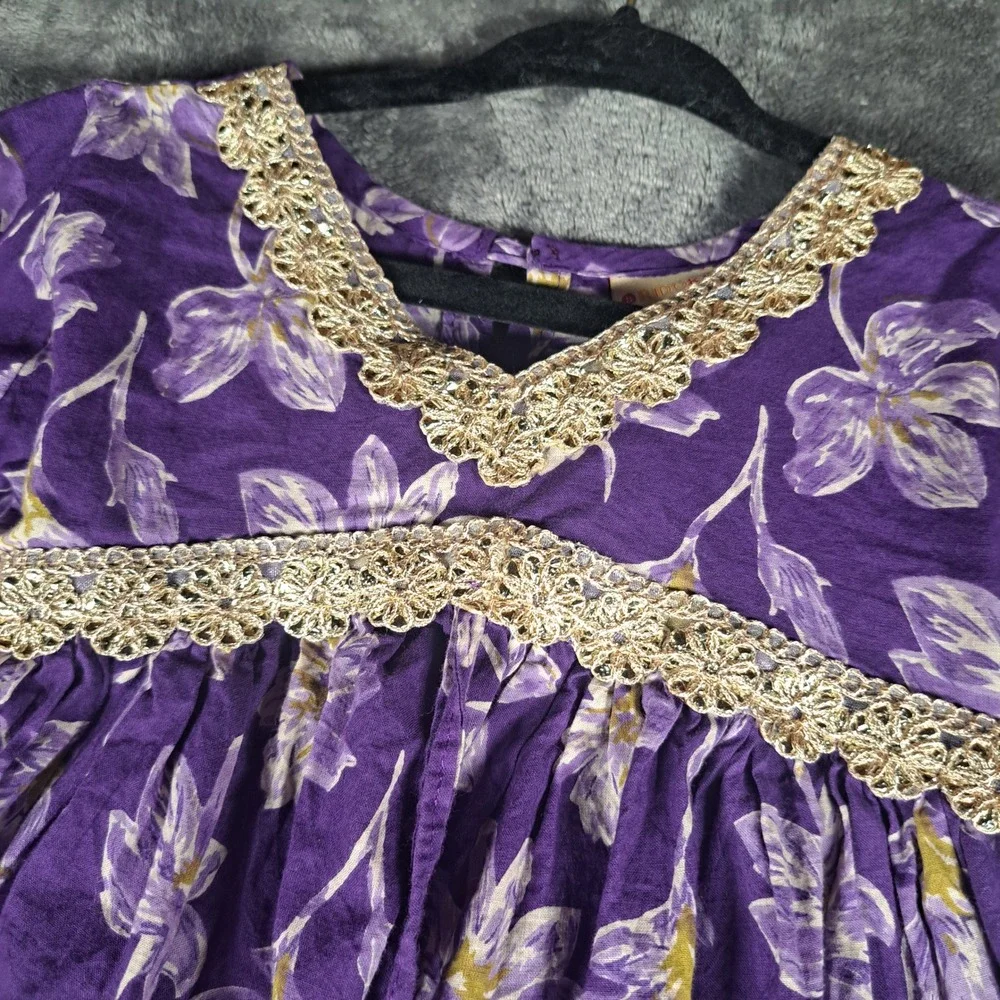 RidoKidz purple floral