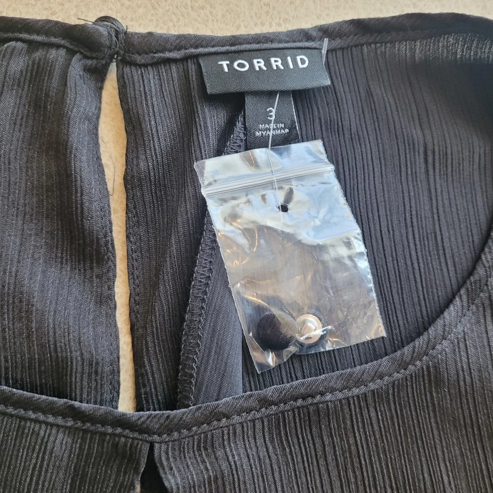 torrid black shine