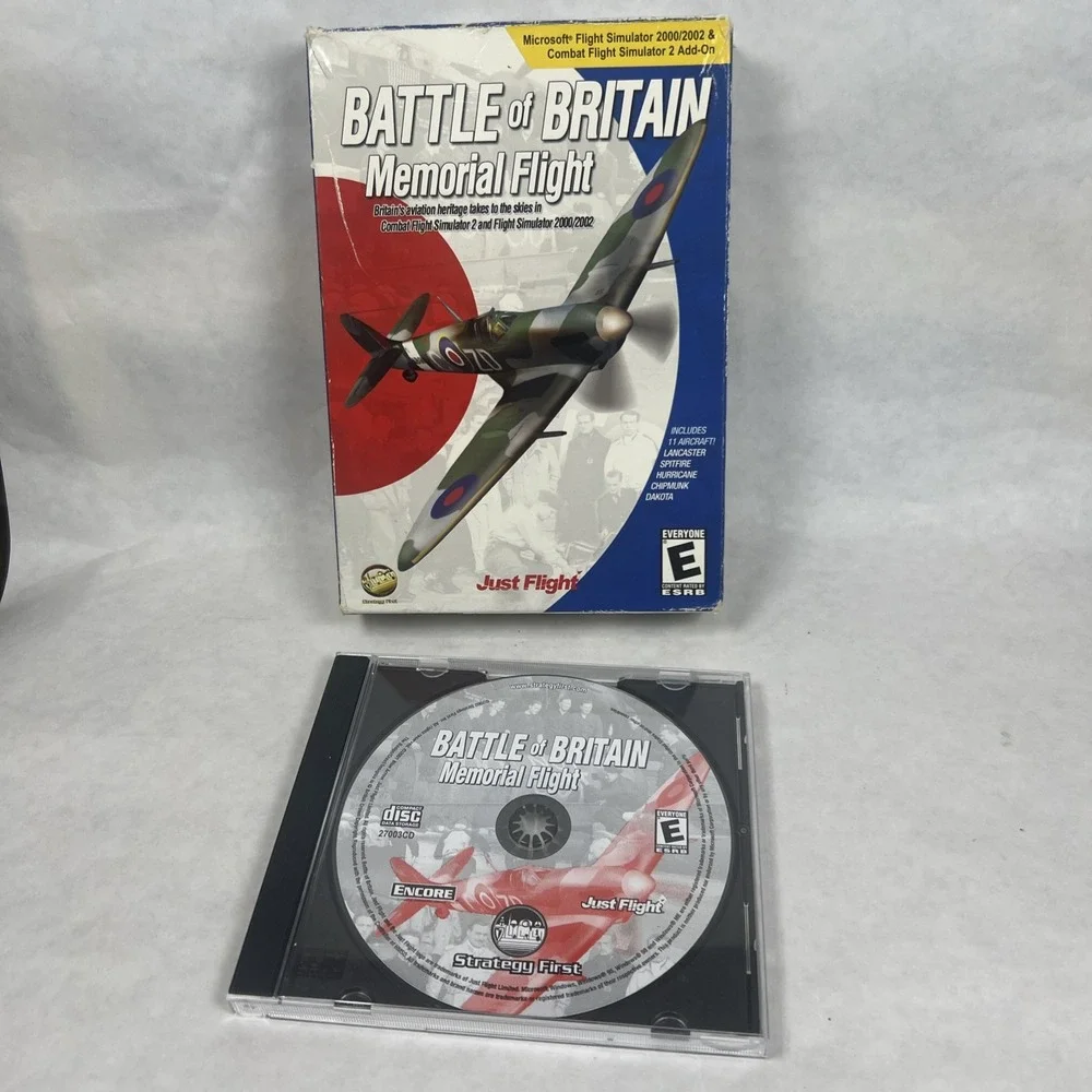 Battle Of Britain: Memorial Flight Add-on (Flight Simulator 2000/02)‎ PC