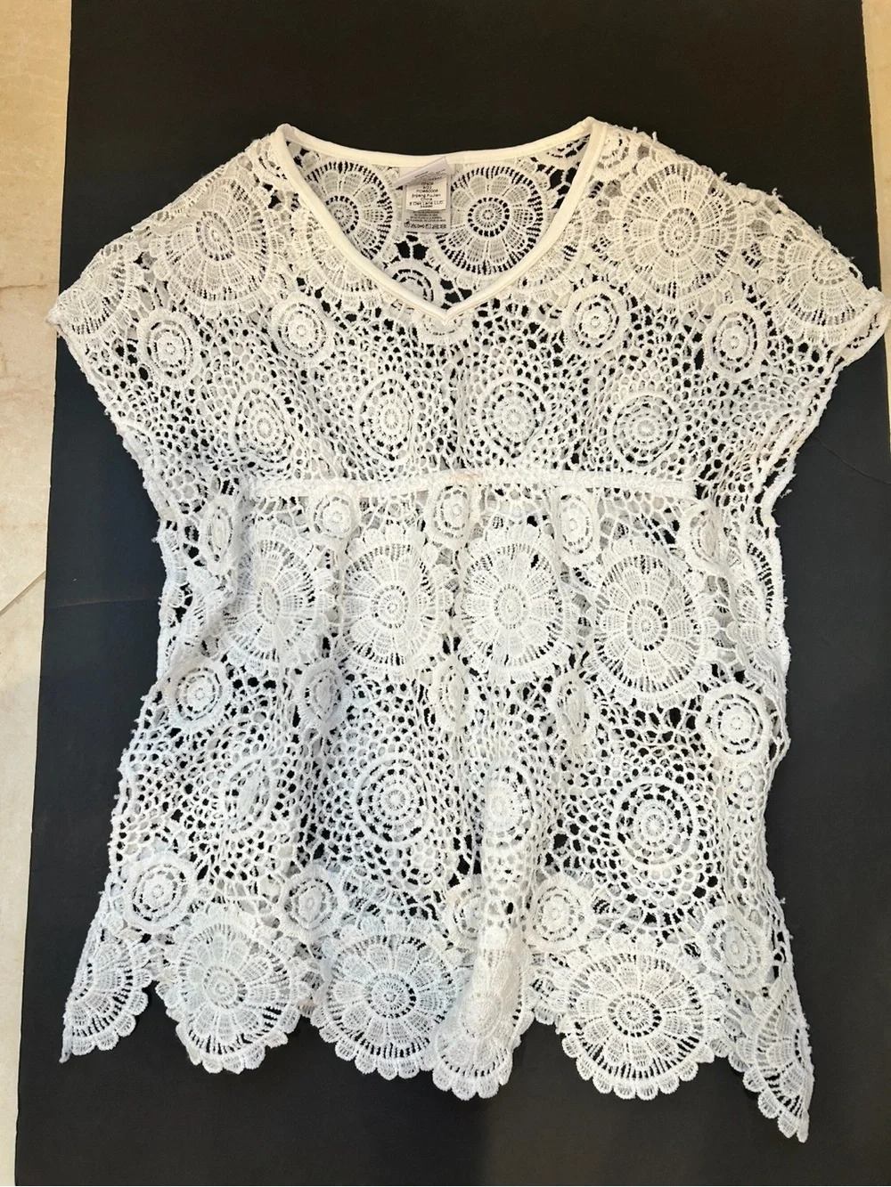 Shade & Shore delicate crochet