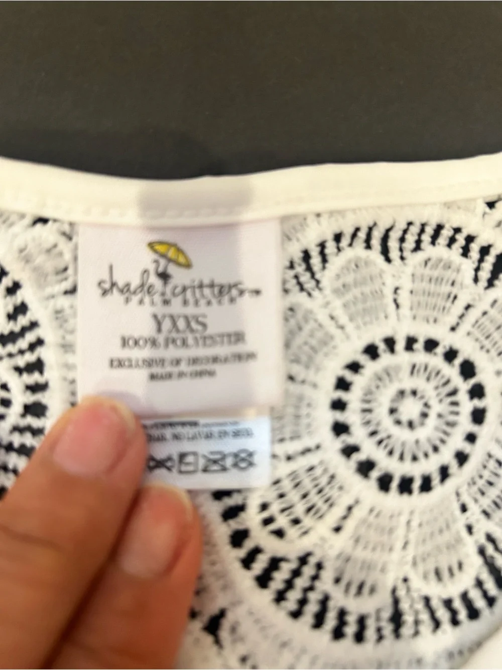 Shade & Shore delicate crochet