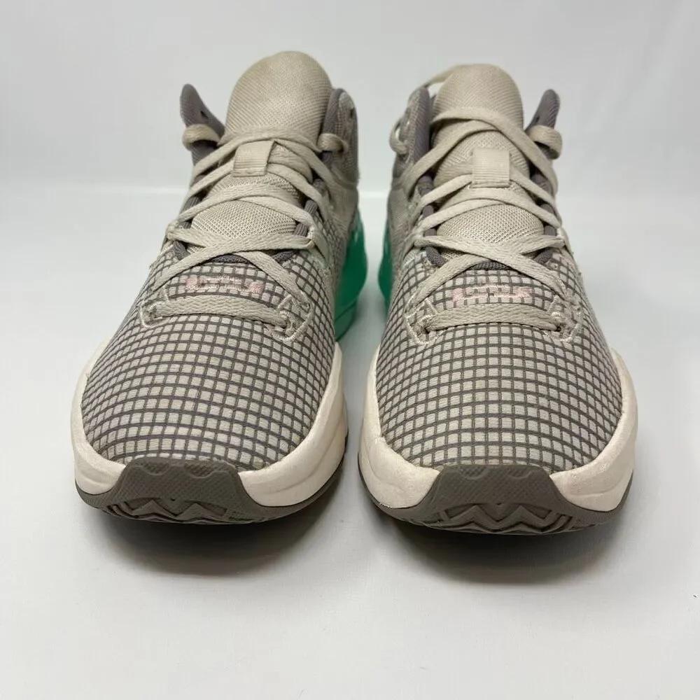 Nike LeBron Witness 7 EP Flat Pewter Mint DM1123-006 Men's Size 9