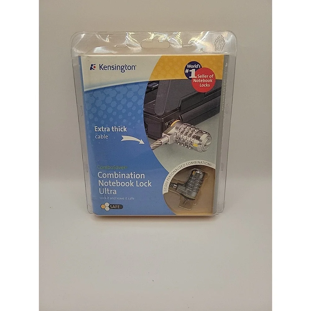 HP Laptop 4 Digit Combination Cable Lock - 6 Feet K64516US