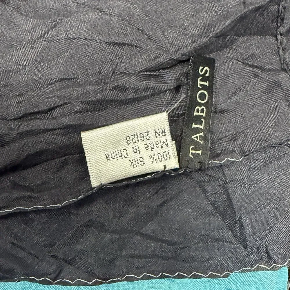 Talbots elegant silk