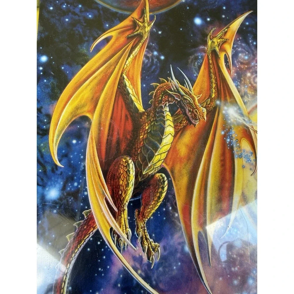 Magic Myles Pinkney Jigsaw Puzzle 550 Pc MasterPieces Wizard & Dragon Fantasy