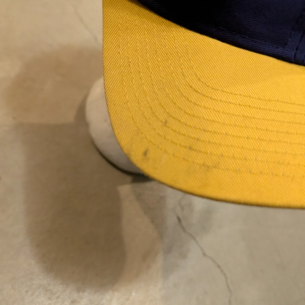 Competitor blue cap