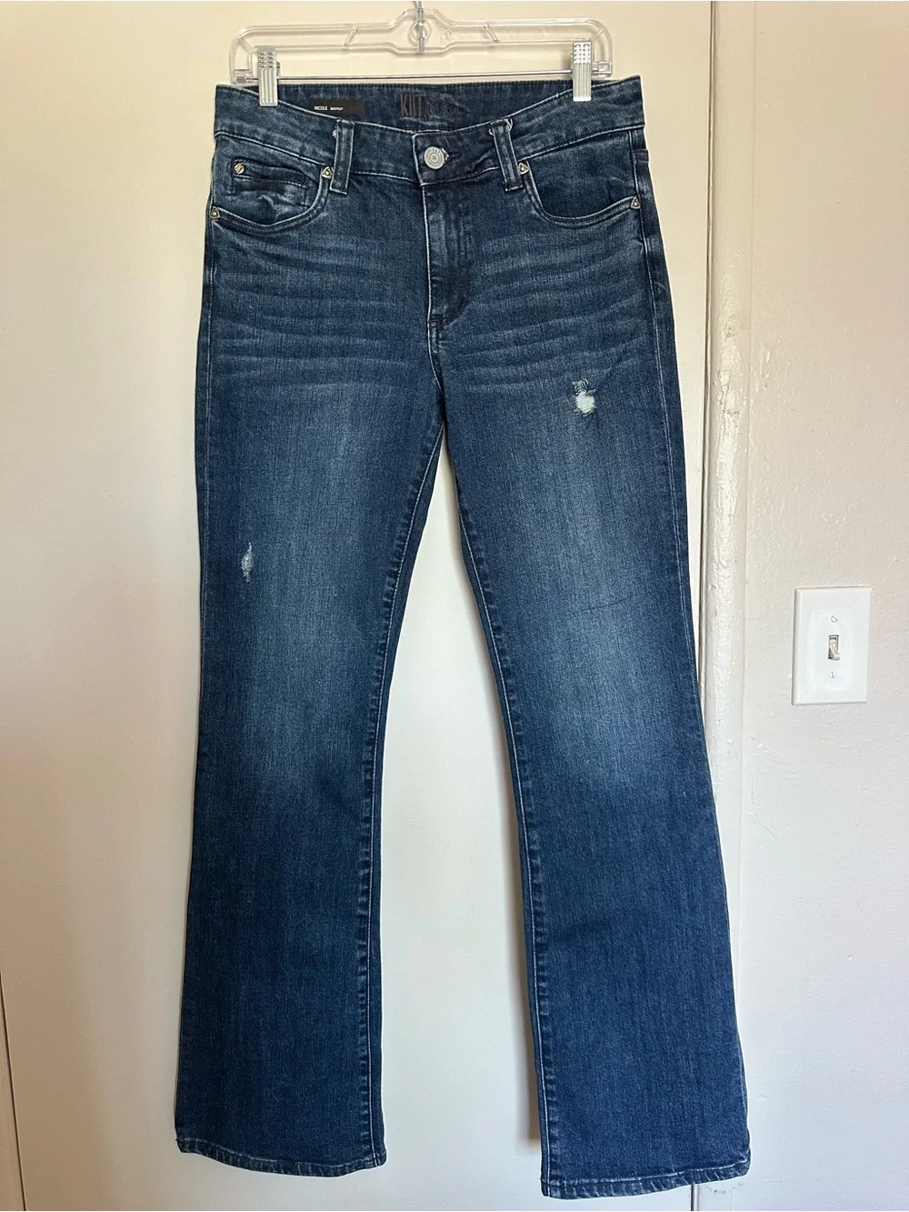 Kut from the Kloth Dark Blue Flare Jeans