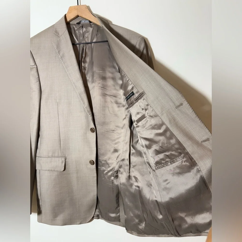 $995 ERMENEGILDO ZEGNA SAKS FIFTH AVENUE Jacket Blazer Sz 38 Sports Coat