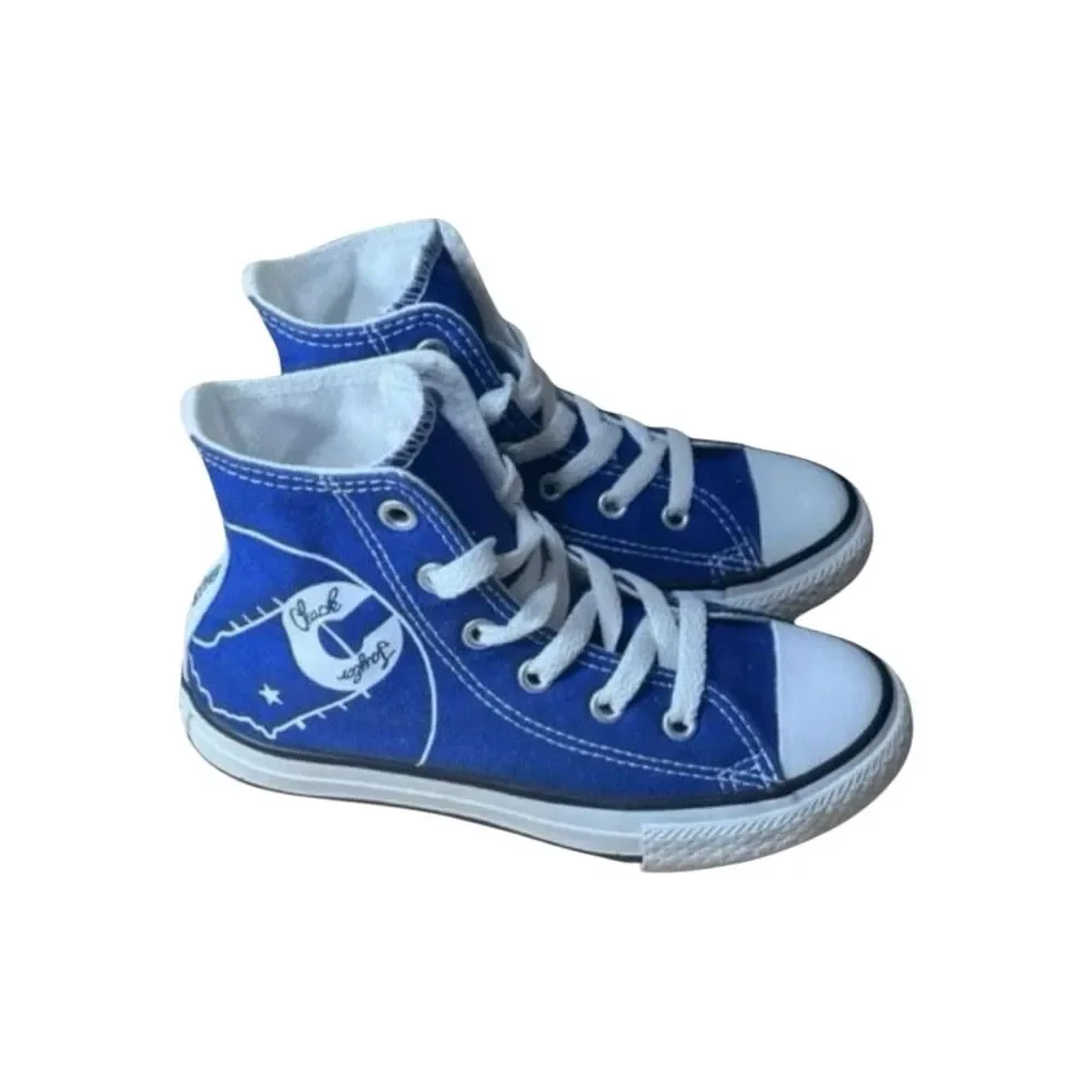 Converse Chuck Taylor Columbus Limited Edition Blue Kids Shoes 12 High Top