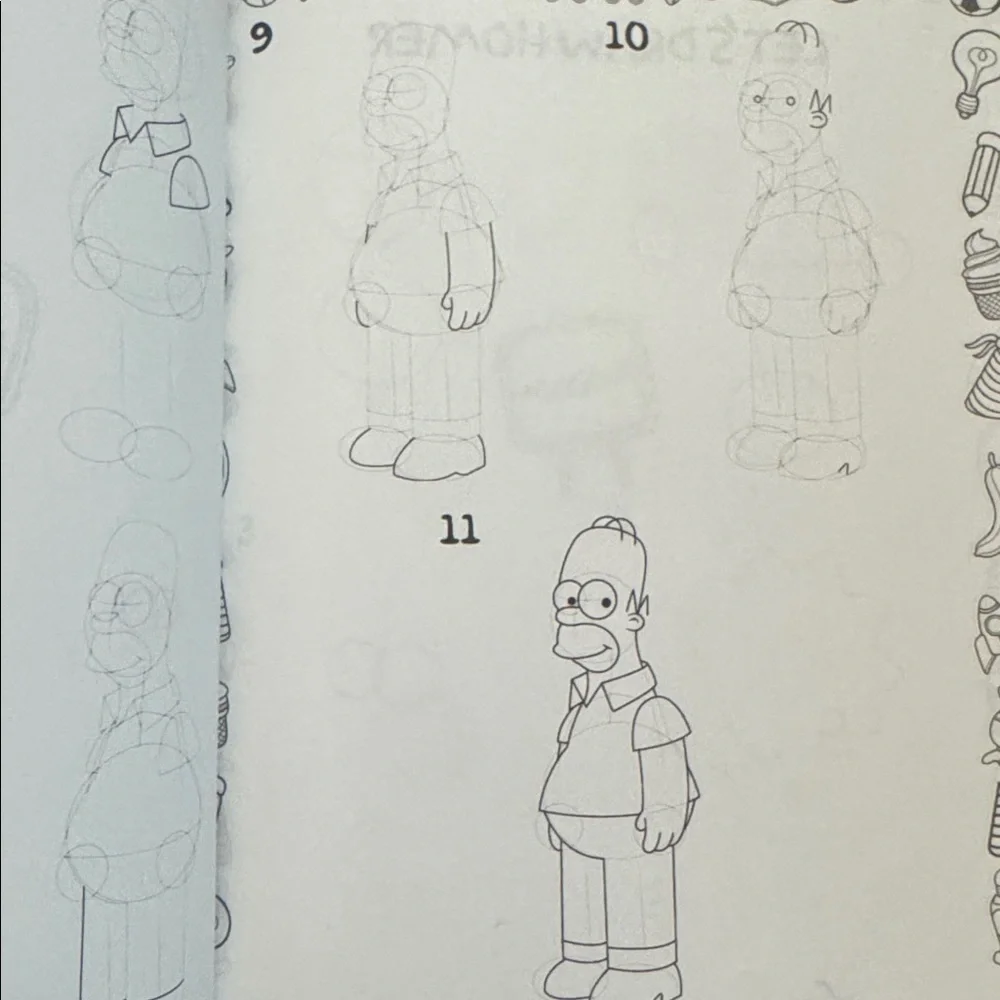 Simpsons official artwork