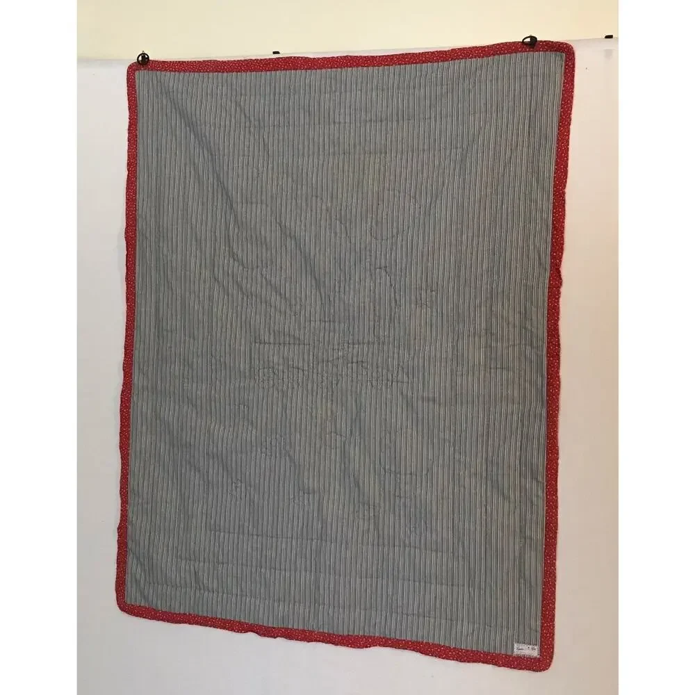 Handmade train blanket