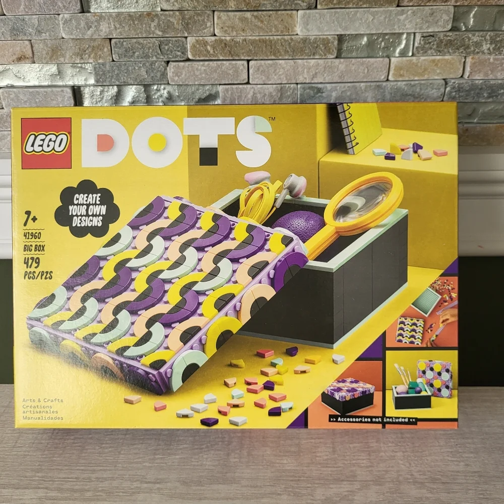 LEGO DOTS Big Box 41960 Arts and Crafts Set for Kids Aged‎ 6 Plus, DIY
