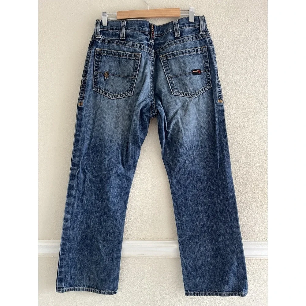 Ariat FR HRC2 Low Rise Boot Cut Jeans Men's 32x30 Western Cowboy Workwear Denim