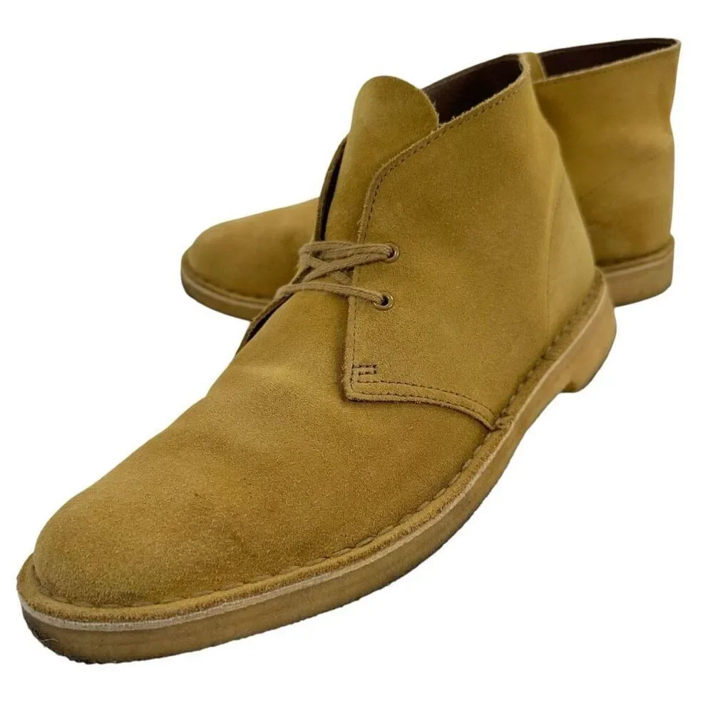 Clarks wear nubuck