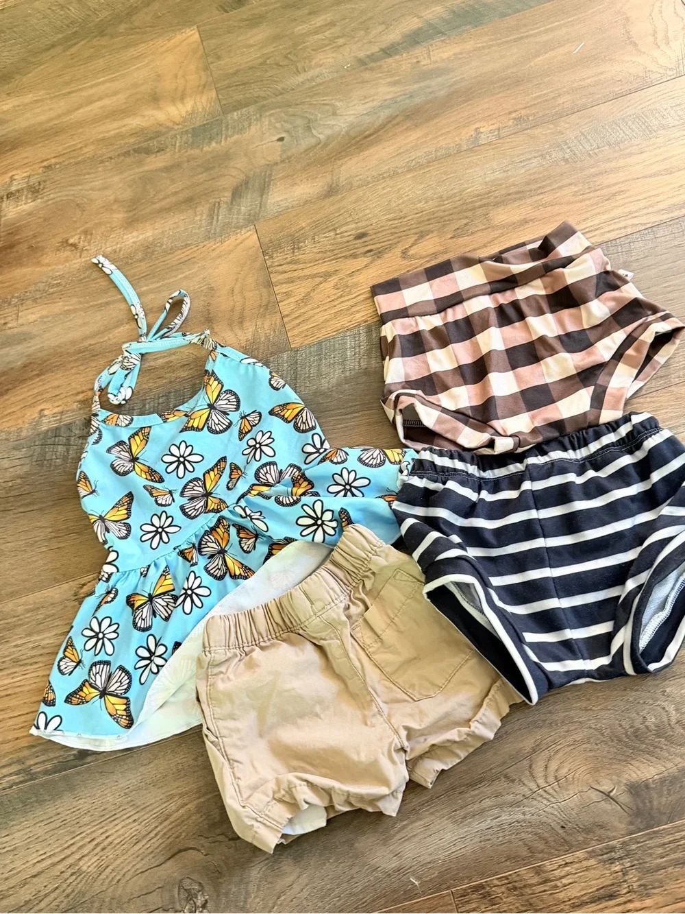 0-3 months newborn swim bundle girls