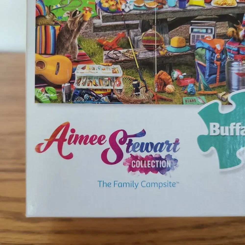 Buffalo family campsite