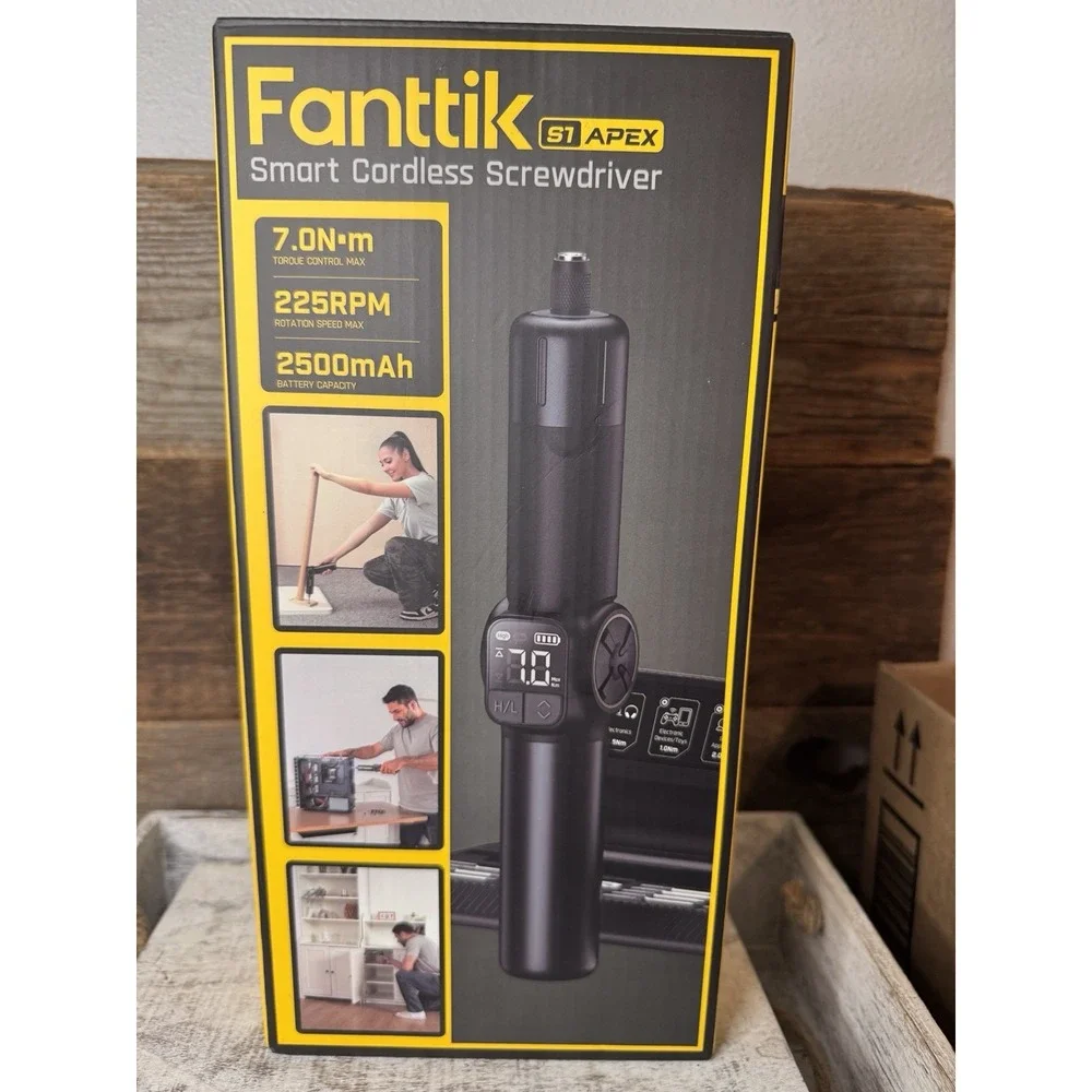 Fanttik S1 Apex Cordless Electric Screwdriver w/ 8 Torque Settings‎ & LED Light
