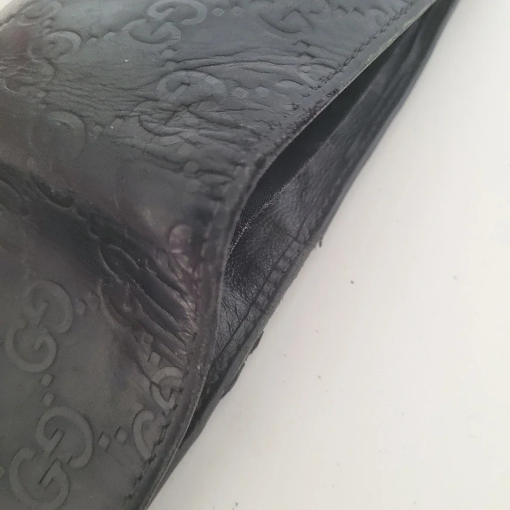 Gucci guccissima bifold