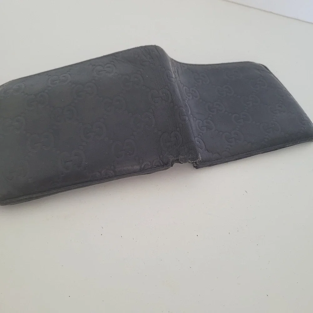 Gucci guccissima bifold