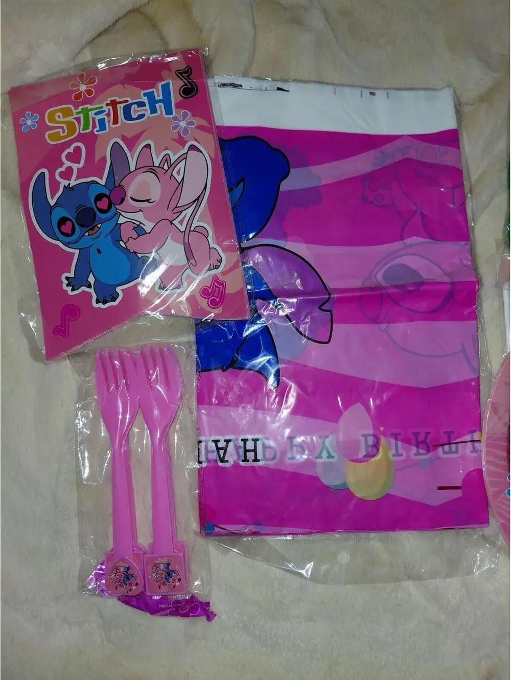 Stitch birthday party supply pack