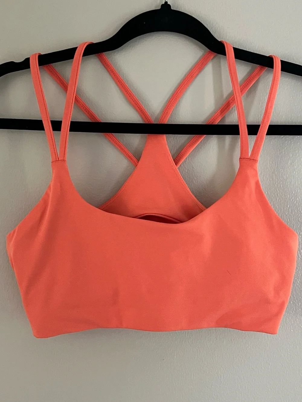 Fabletics Low Impact Strappy Sports Bra Athleisure for Gym, Running and Workouts
