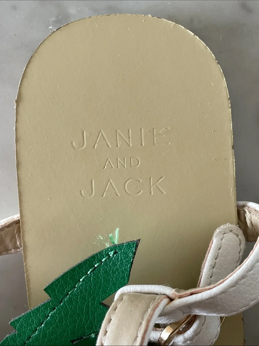 Janie and Jack material one gold
