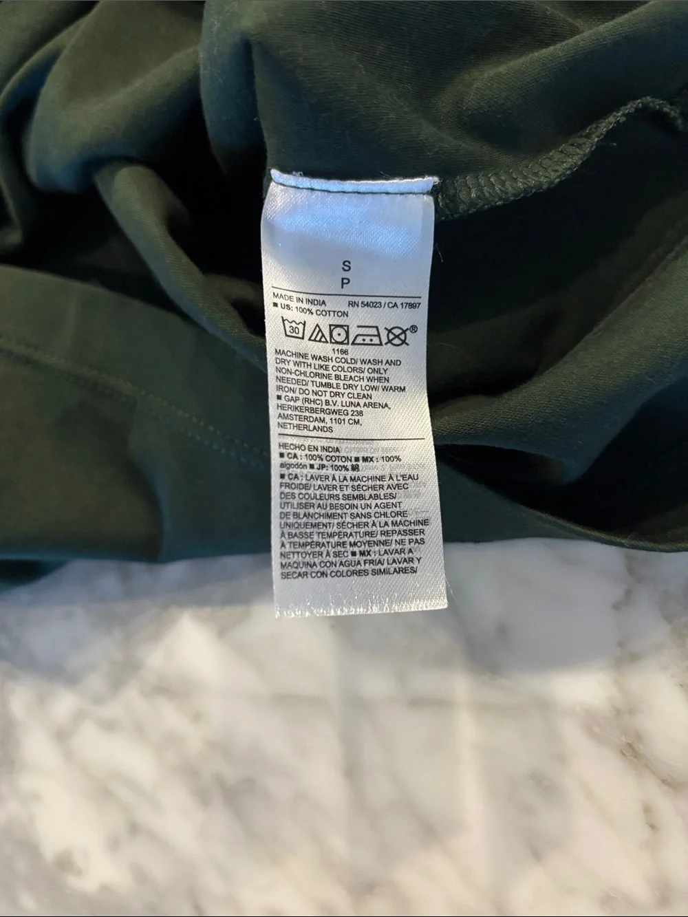 Banana republic Olive Green Men's Polo Shirt