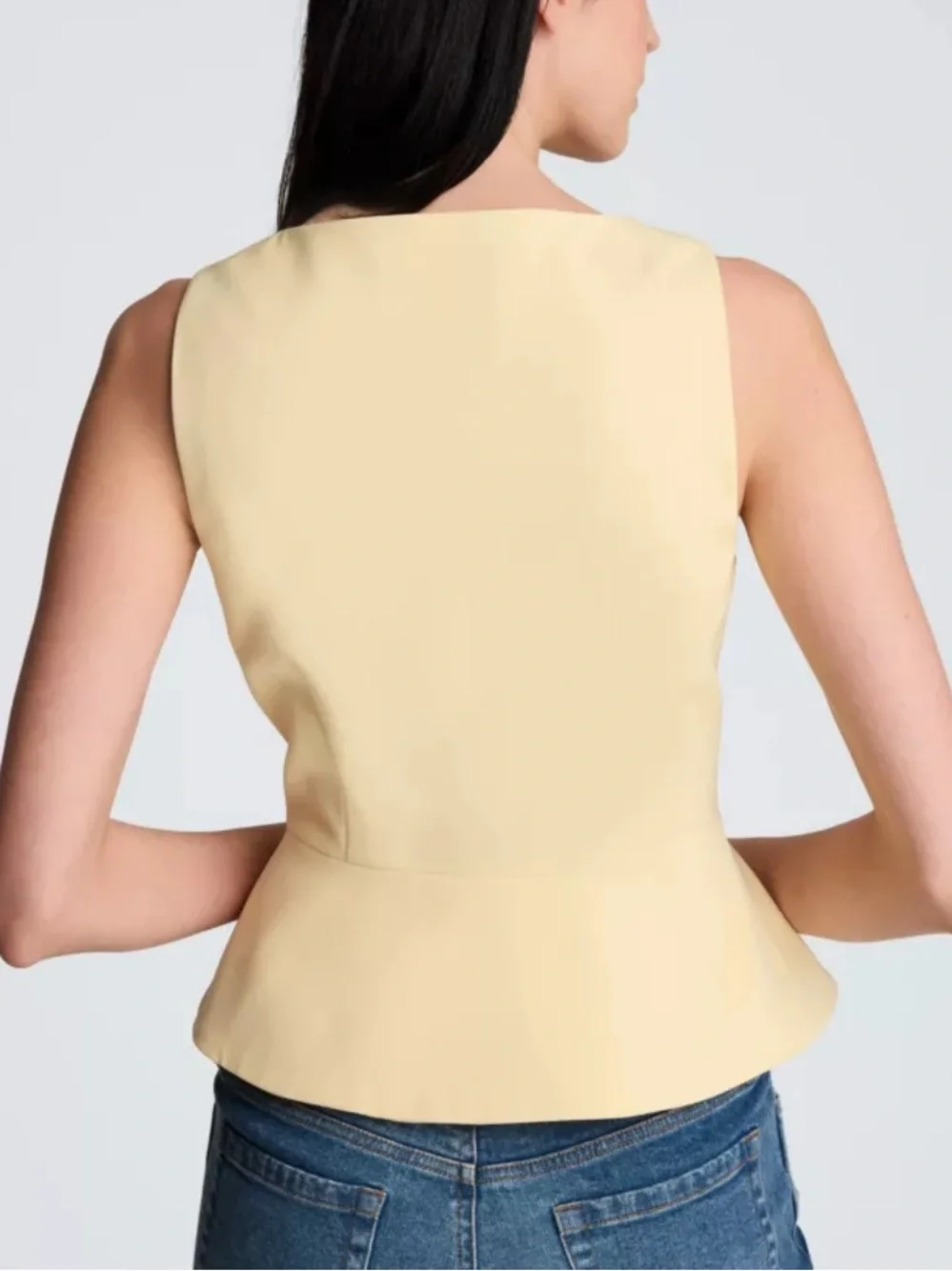 Reaction Kenneth Cole structured sleeveless
