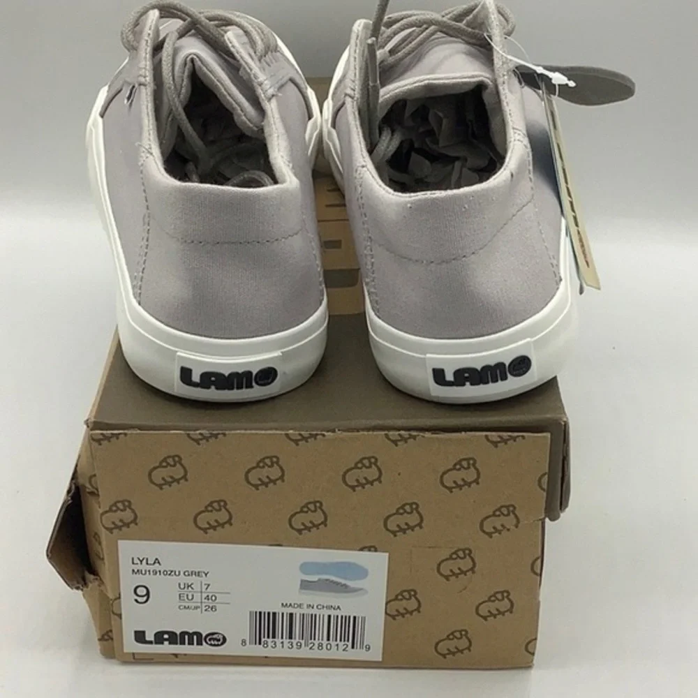 LAMO Gray Lyla canvas Sneakers
