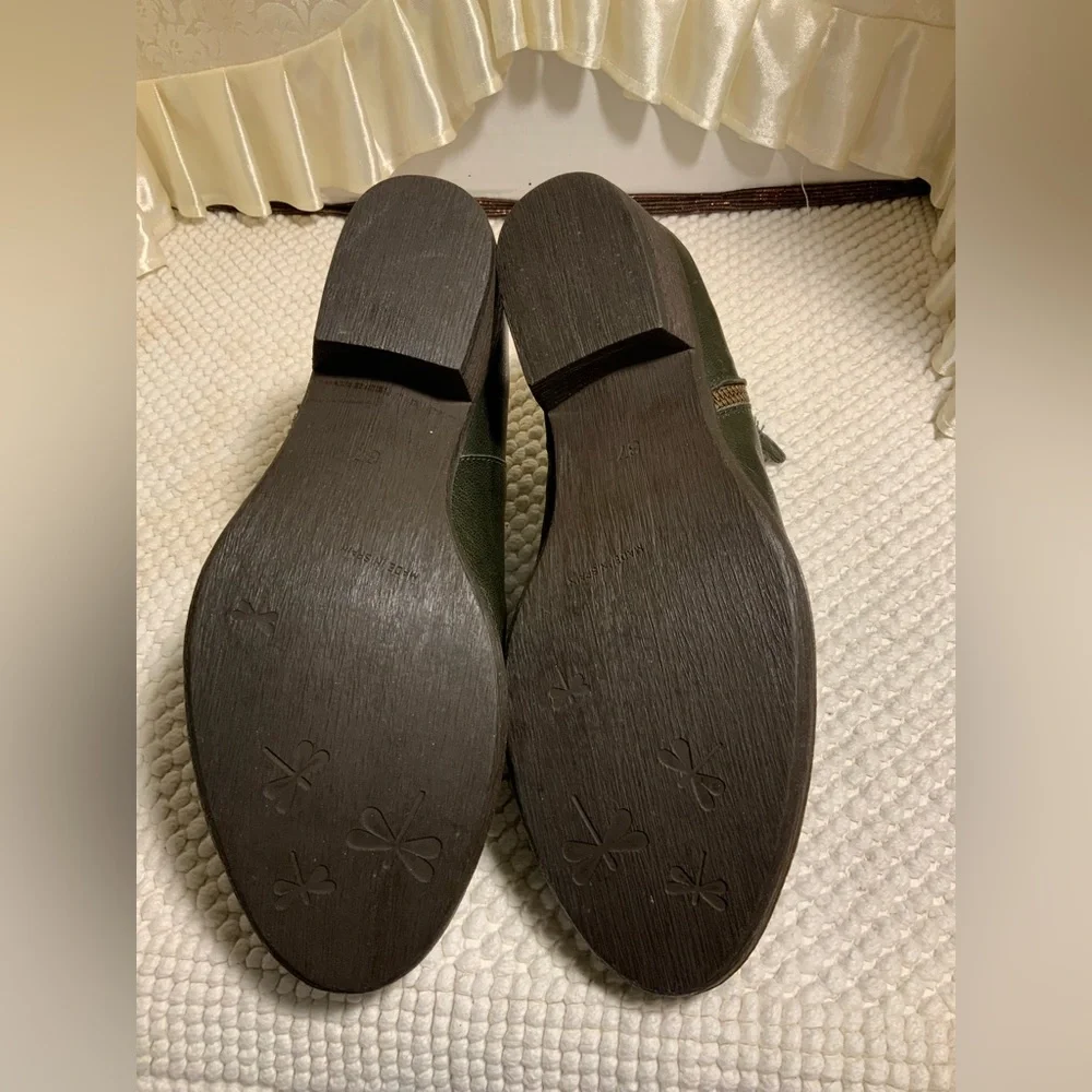 ERIC MICHAEL LEATHER BOOTIES