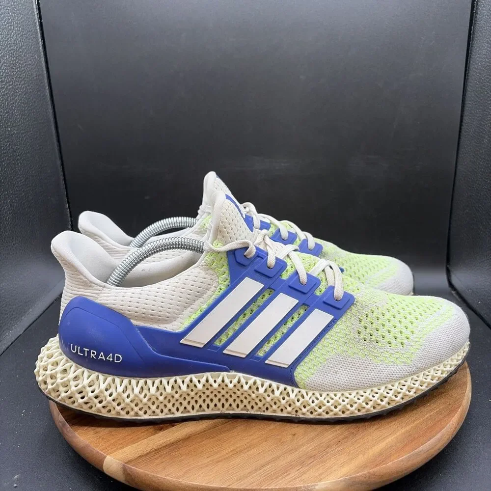 Adidas Ultra 4D Cloud Sonic Ink Men's Size 11.5 Running Shoes Sneakers GZ1590