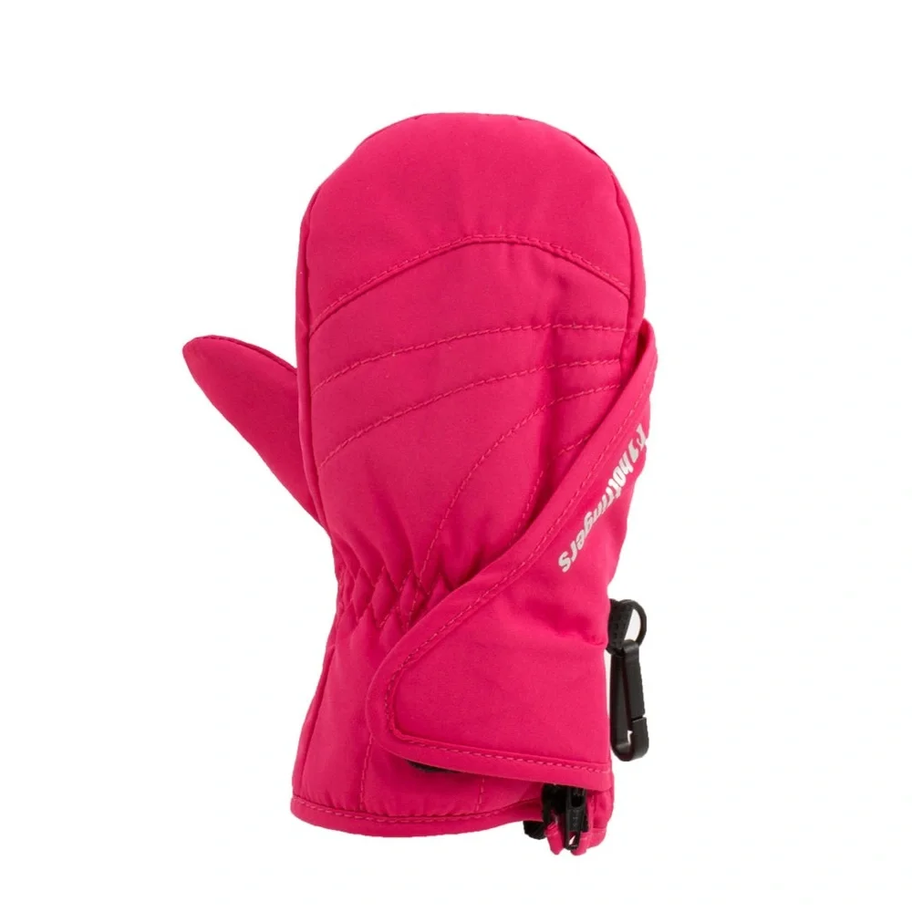 Hotfingers zip n slide Kids Pink Mittens Tots size‎ L (5-6) NWOT