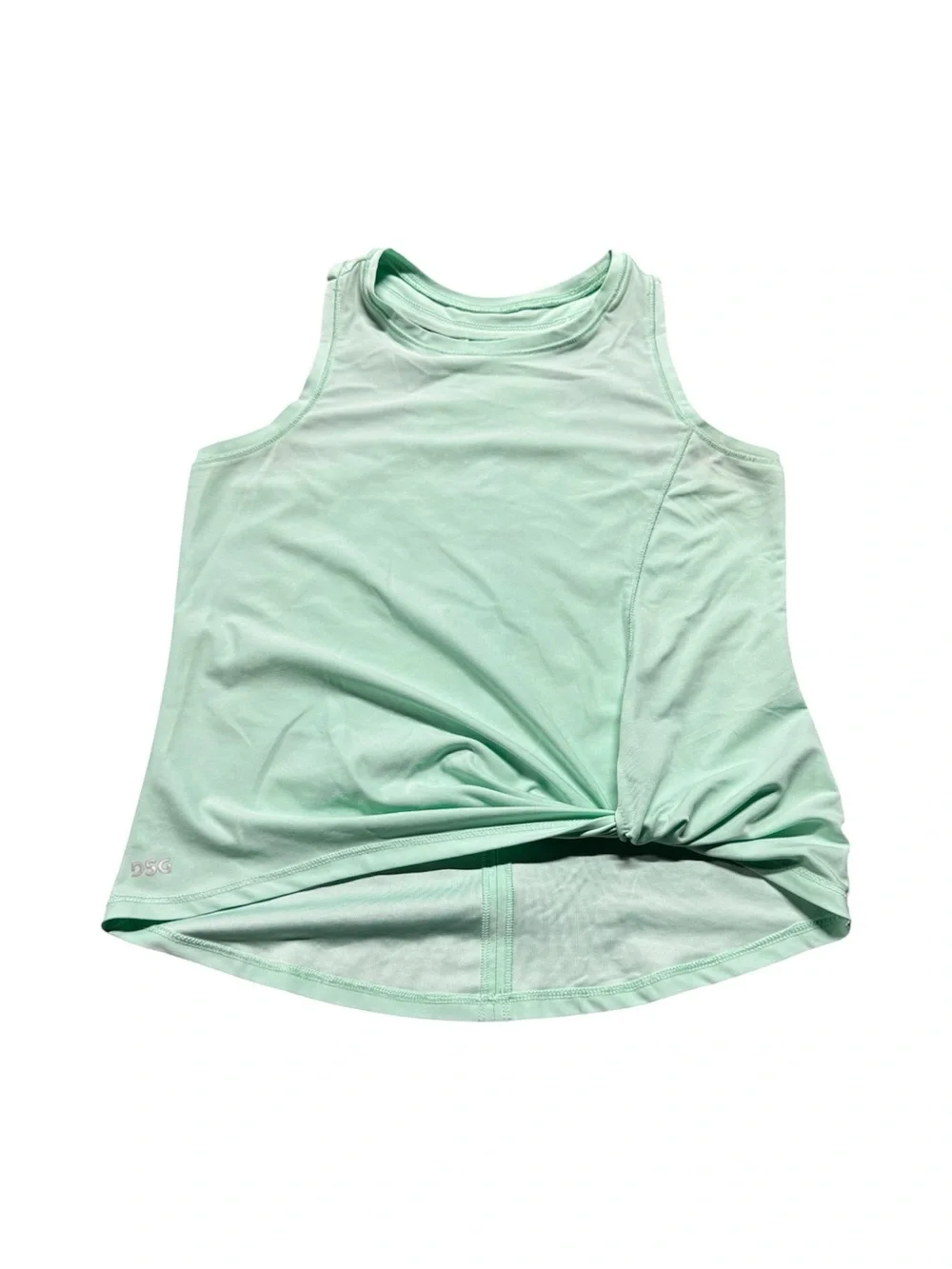 DSG Girls Mint Green Athletic Tank Top Size M 10-12 Activewear