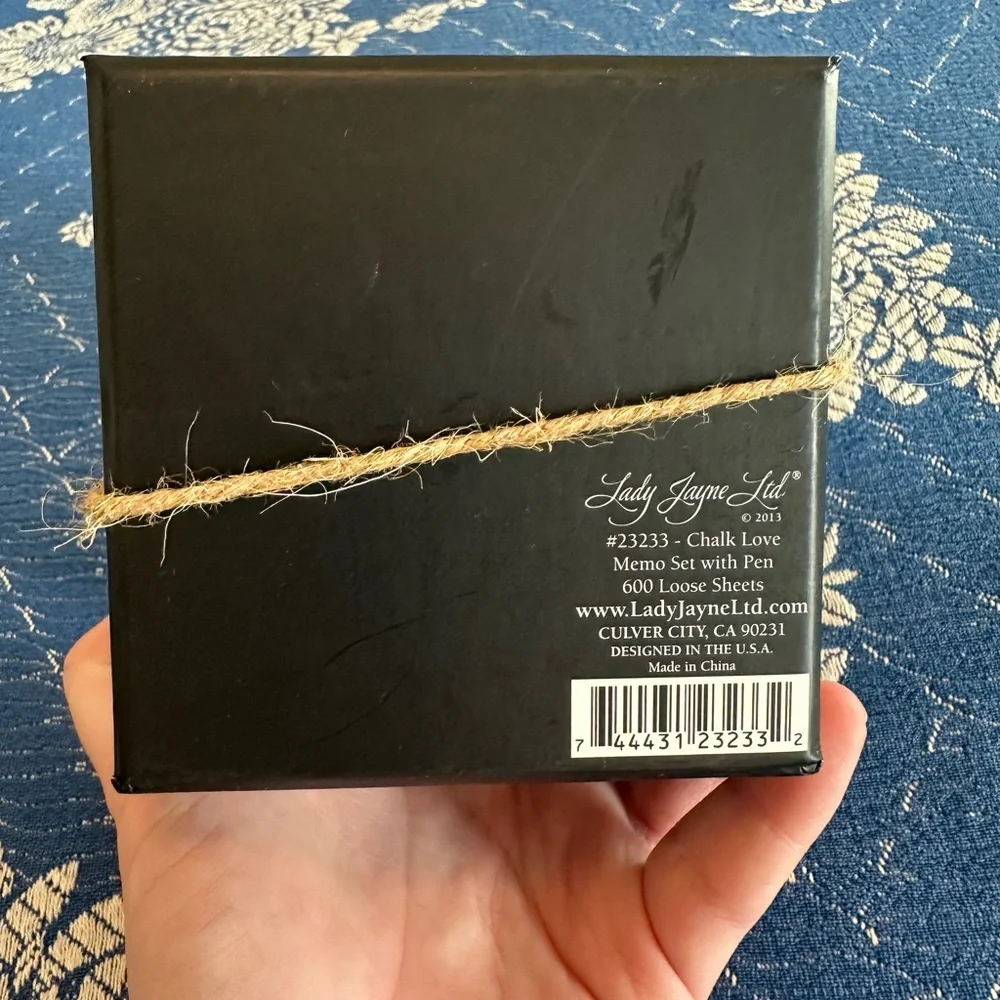 Lady Jayne notepad cube