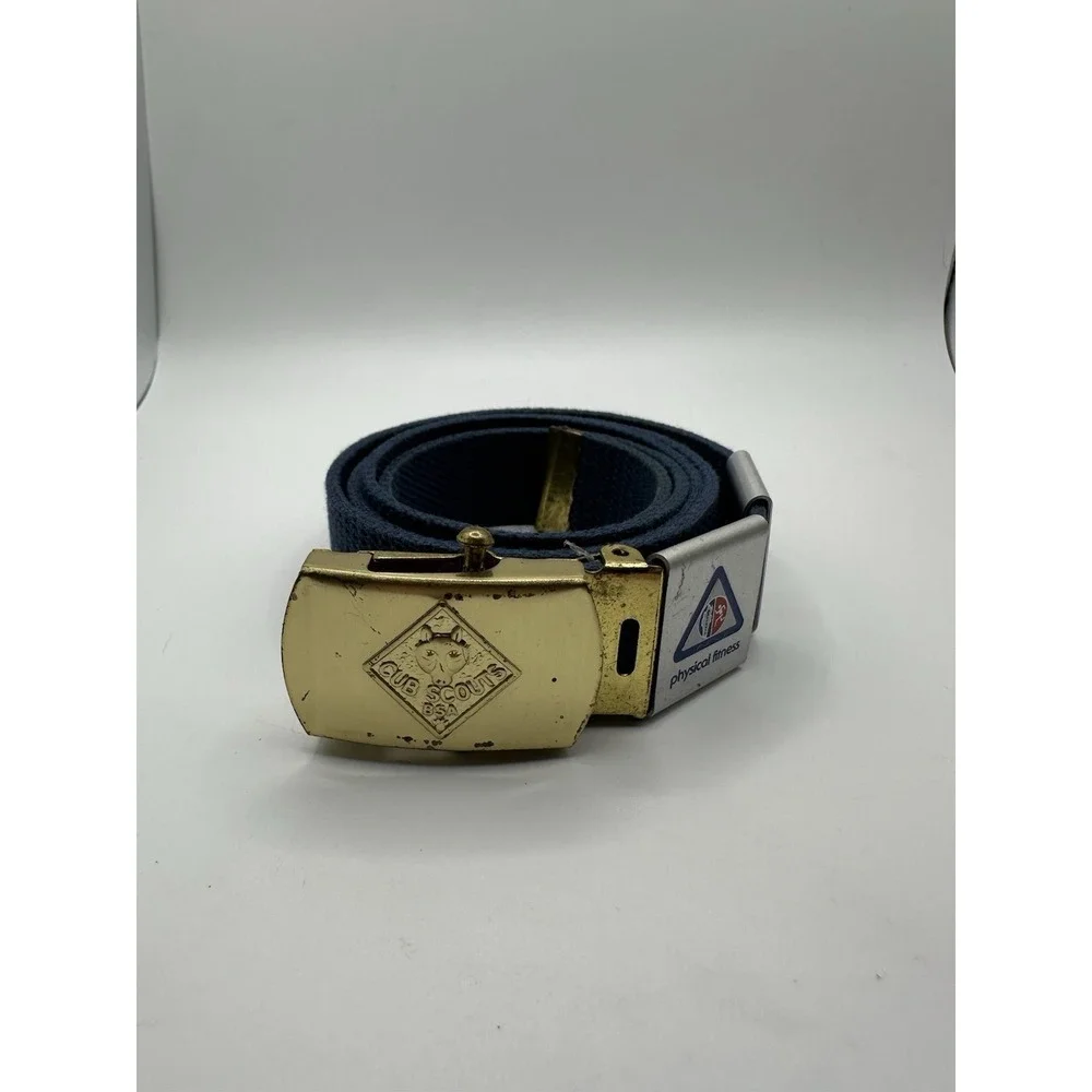 Cub Scouts Belt With Activity Badges - Physical‎ , Fitness Bowling