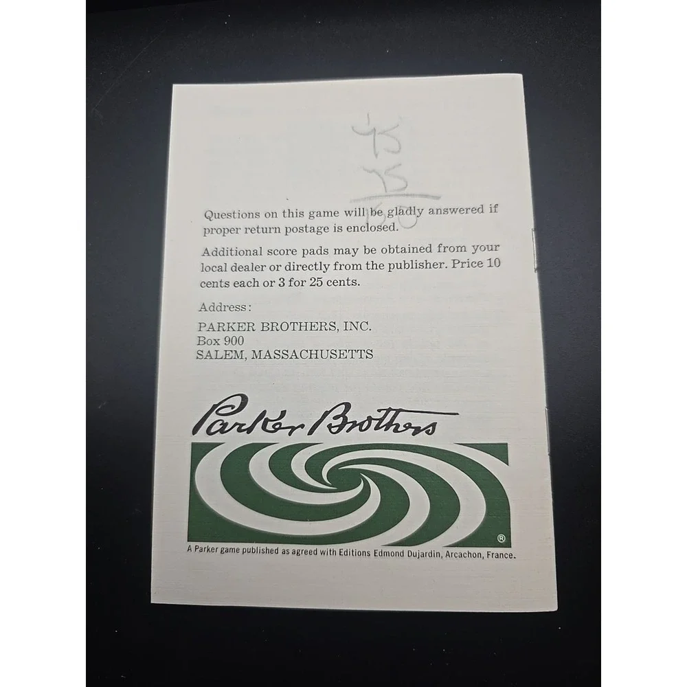 Parker Brothers product set